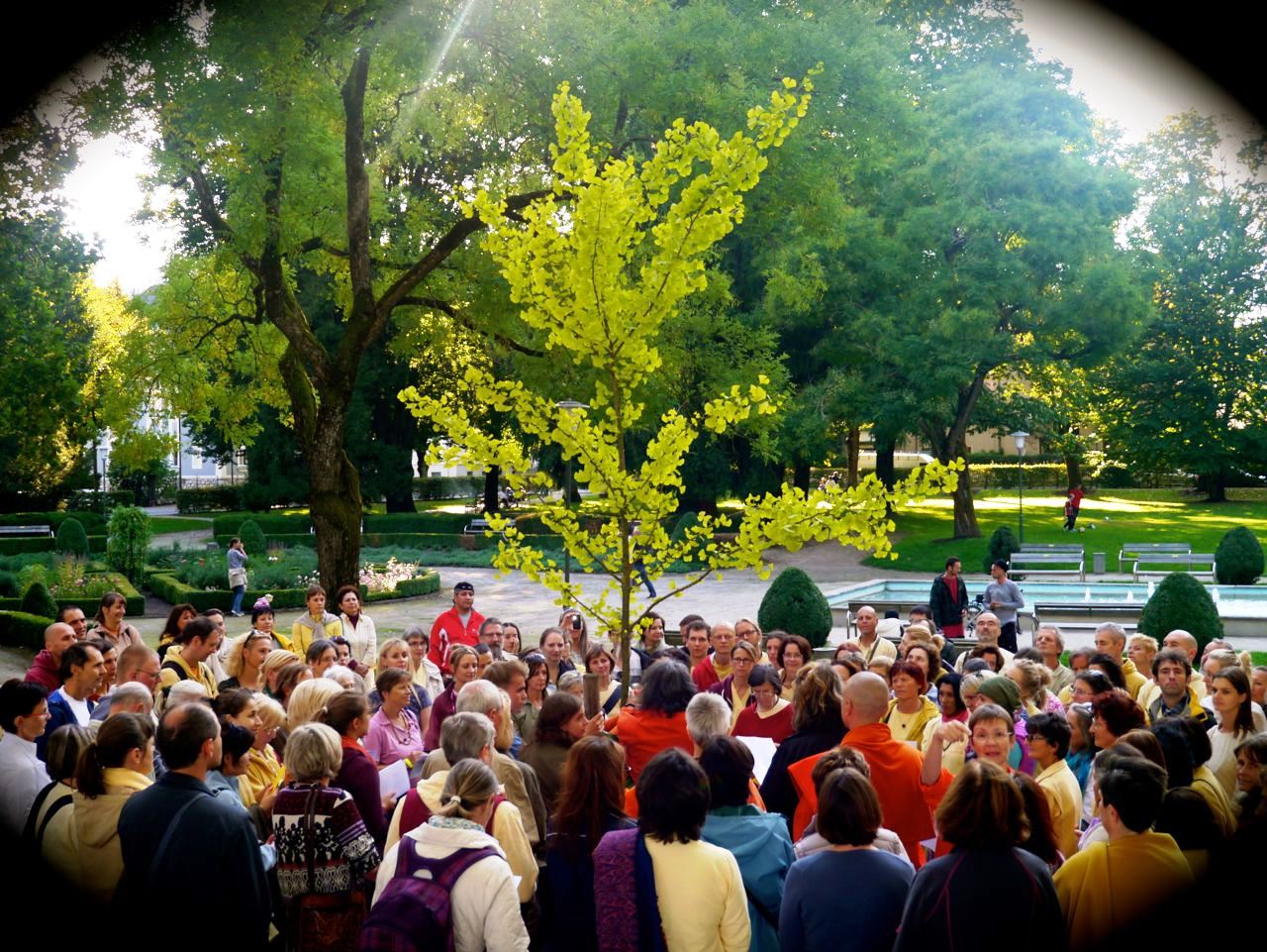 Peace Prayer in Villach, Austria