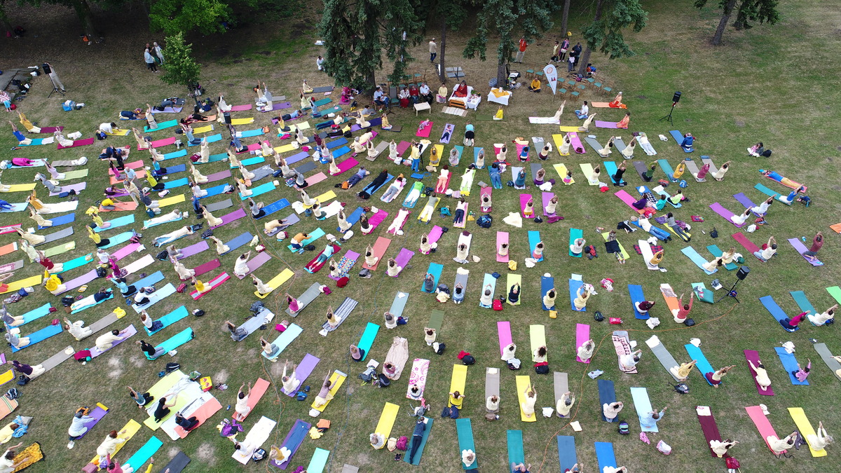 IDY Celebration and Peace Tree planting at Voderady Castle Park, Slovakia