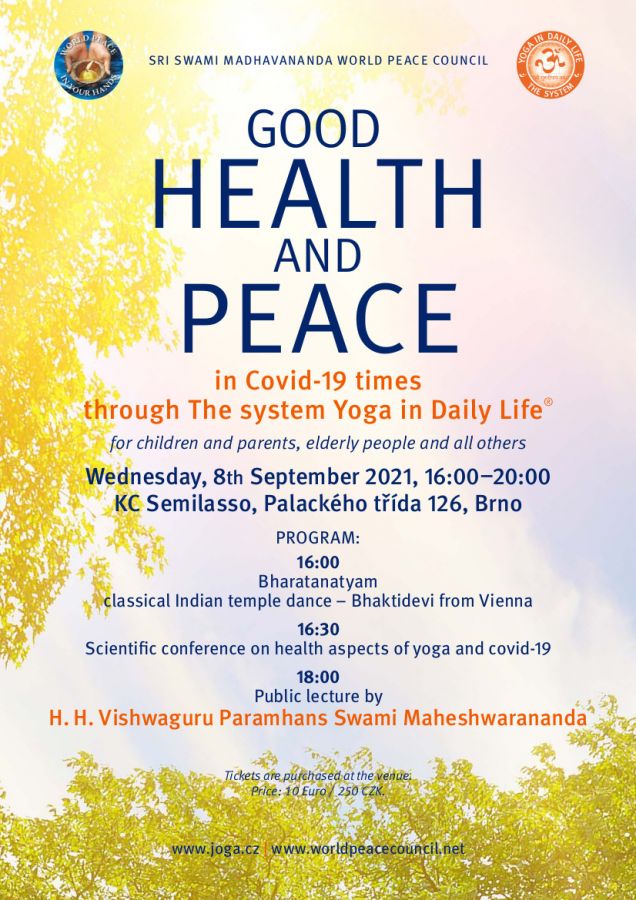 Special Event: Good Health and Peace  through The System Yoga in Daily Life