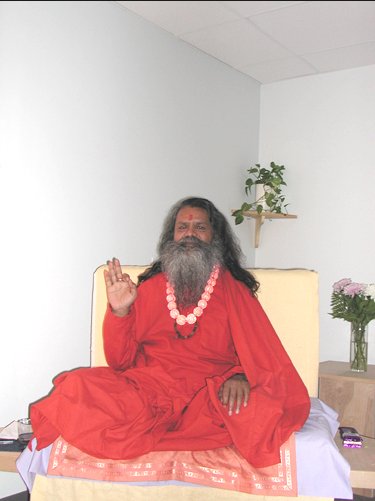 Satsang in the new ashram in Vancouver