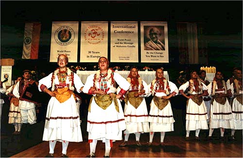 Folk dancers from Bukovac/Croatia