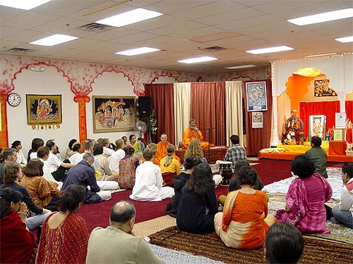 Lecture in Siva Mandir, Atlanta