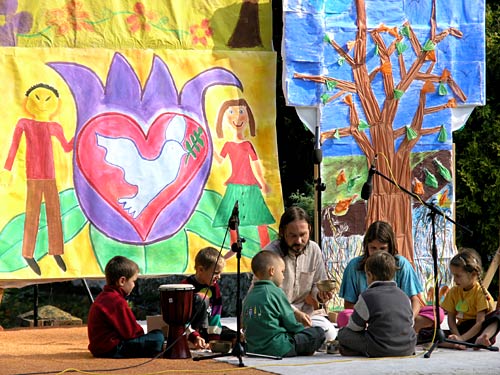 Musical performance of the youngest group