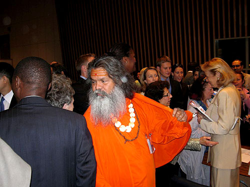 His Holiness Swamiji at the 59th UN NGO's Conference