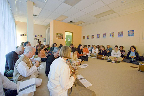 Opening of the ashram