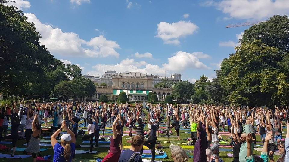 Yoga in Daily Life celebrations of IDY around the world